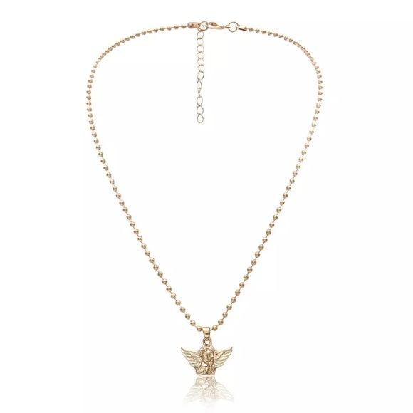 no brand Jewelry - LAST ONE!  gold angel necklace ✰